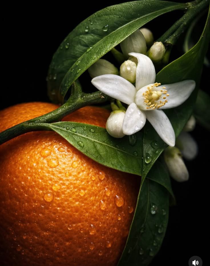 Flor De Azahar Del Naranjo
